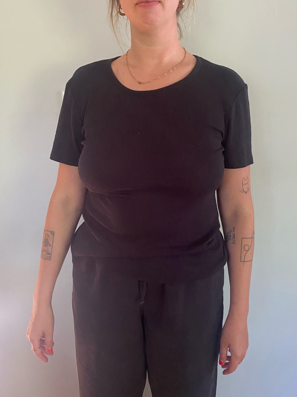Alternative Black Short-Sleeve Women's Tee